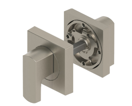 YALE ASSURE SL (Keyless) SMART-READY LOCK WITH APEX 143 x 450 ENTRANCE SET SATIN NICKEL & MATT BLACK