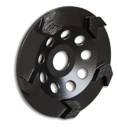 Tusk Heavy Duty Arrow Cup Grinding Wheel - 125mm x 8 x 5T x 22.23 & 180mm x 8 x 8T x 22.23 Middle Bond 30/40