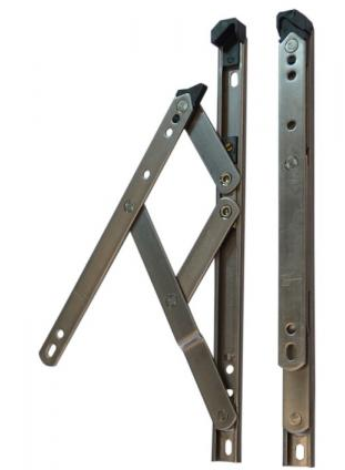 Lohala Bristol 4 Bar Stainless Steel Friction Stay Heavy Duty Height  - Available in 4 sizes : 10" ,16" ,22" & 26"