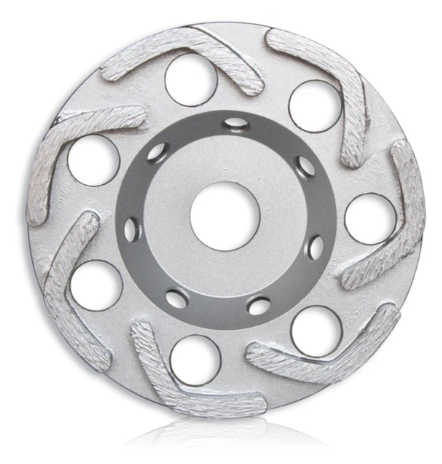 Tusk Heavy Duty L Row Cup Grinding Wheel - 125mm x 6 x 22.23 & 180mm x 6 x 22.23 Middle Bond 30/40