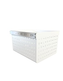 Tanova NZ Ventilated Drawer - Cabinet Width 450mm,Deep390mm ,Height 165mm ,229mm and 293mm - Coal Dust & White