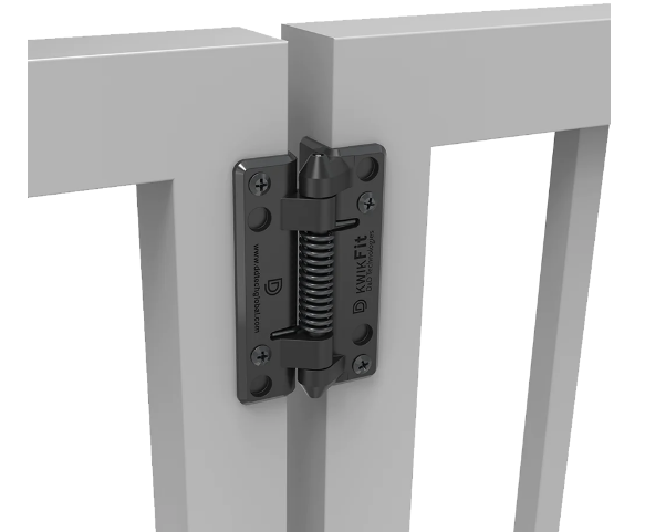 D&D Technologies DD TECH KWIKFIT POLYMER GENERAL PURPOSE PLAIN PIVOTING & SELF CLOSE HINGE