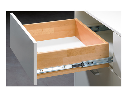 Hettich Germany Full Extension Runner With Push to Open, Load Class 12.7mm Installed Width Length - Available in 8 sizes : 300mm ,350mm ,400mm ,450mm ,500mm ,550mm ,600mm ,650mm - 35 kg