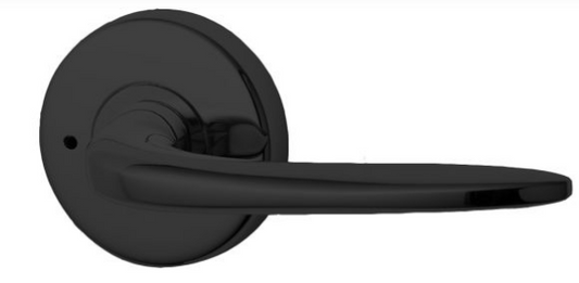 ASSA ABLOY VELOCITY 63MM ROSE ROSE L1 SUMMIT PASSAGE ,PRIVACY & DUMMY HALF SET MATT BLACK