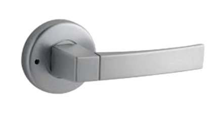 ASSA ABLOY URBO VELOCITY 63MM ROSE ROSE PASSAGE ,PRIVACY & DUMMY HALF SET MATT SILVER
