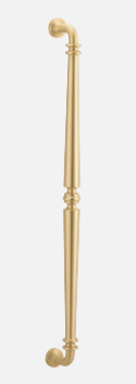 Iver Sarlat Pull Handle 17102 Centre to Centre 600mm Brushed Gold PVD - Pull Handle Single ,Entrance Kit Thumb 5 Pin and Entrance Dual Function 5 Pin
