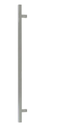 Windsor Premium NZ Entrance 900mm Square Pull Handle 25x25mm Price Per Pair Available In Colours Black ,Stainless Steel & Powder coat