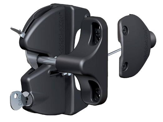 D&D Technologies DD TECH LOKKLATCH SERIES 2 LATCH AND EXT ACCESS KIT BLACK