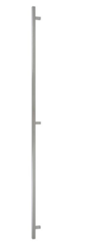 Windsor Premium NZ Entrance 1800mm Square Pull Handle 25x25mm  Price Per Pair- Powder coat & Stainless steel