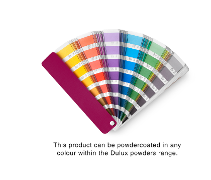 Windsor Premium NZ Entrance 300mm Polo Pull Handle Pair 30x15mm Price Per Pair - Black ,Powder coat & Stainless steel