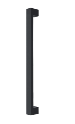 Windsor Premium NZ Entrance 600mm Polo Pull Handle 40x20mm Price Per Pair Available in 4 Colours : Matt Black ,Graphite Nickel ,Powder Coat & Stainless steel
