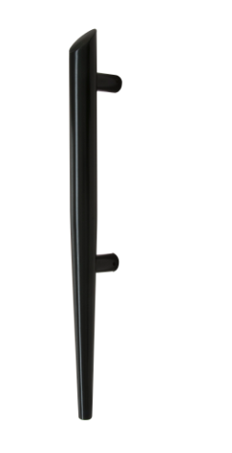 Windsor Premium NZ Torch Pull Handle 530mm  Price Per Pair - Black ,Stainless steel & Powder coat