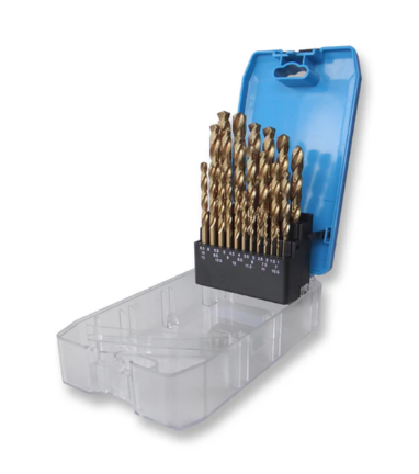 Tusk Heavy Duty Metal Drill Bits HSS - 3.5mm x 70/39 ,4mm x 75/43 ,4.5mm x 80/47 ,5mm x 86/52 & 5.5mm x 93/57