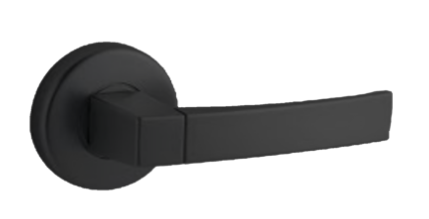 ASSA ABLOY URBO VELOCITY 63MM ROSE ROSE PASSAGE ,PRIVACY & DUMMY HALF SET MATT BLACK