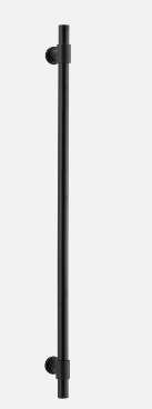 Iver Helsinki Pull Handle 20715 Centre to Centre 600mm(Black) & 900mm(Brushed brass) - Pull handle Single, Entrance Kit Dual & Entrance Kit Thumb