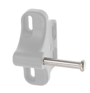 D&D Technologies DD TECH LOKKLATCH SERIES 2 LATCH ONLY WHITE AND EXT ACCESS KIT BLACK