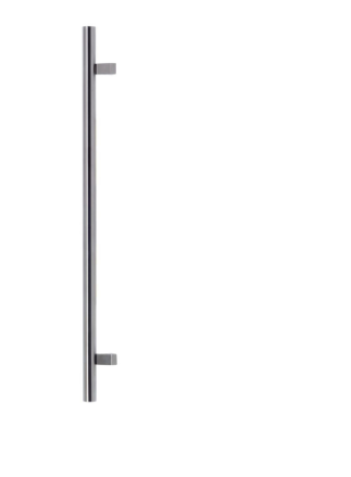 Windsor Premium NZ Entrance  Pull Handle 900mm OA Round Offset 32mm bar Price Per Pair - Powder coat & Stainless steel