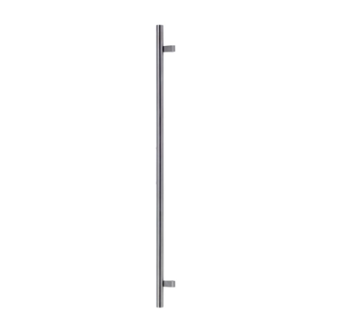 Windsor Premium NZ Entrance Pull Handle 1200mm OA Round Offset 32mm bar Price Per Pair - Powder coat & Stainless steel