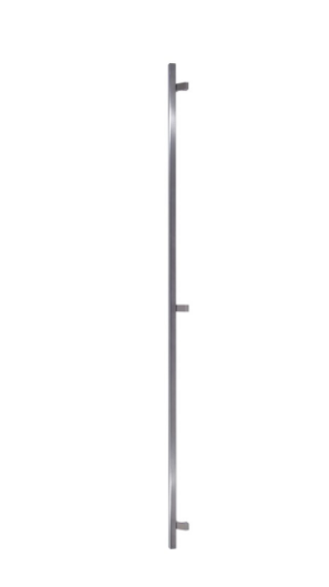 Windsor Premium NZ Entrance Pull Handle 1800mm OA Square Offset 25x25mm  Price Per Pair - Powder coat & Stainless steel