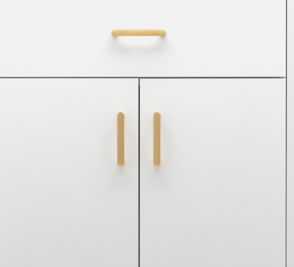 Iver Osaka Cabinet Pull Centre to Centre 96mm,128mm,160mm Brushed Chrome - No Backplate & With Backplate