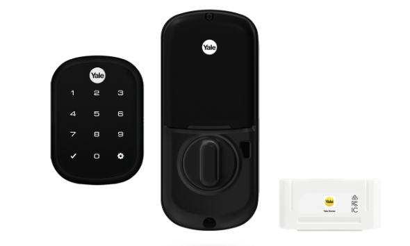 YALE ASSURE SL(Keyless) SMART-READY LOCK WITH PULL HANDLE SET 143 X 1000 - OIL RUBBED BRONZE ,MATT BLACK & SATIN NICKEL