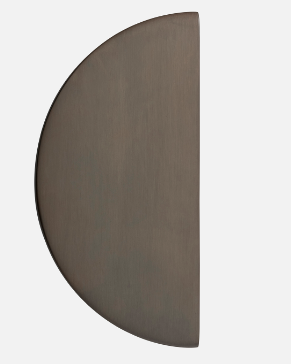 Iver Osaka Large Pull 21341 Half Moon Available in 6 Colours: Signature Brass, Matt Black ,Polished Chrome, Brushed Chrome ,Brushed Brass, Satin Nickel