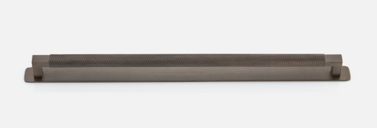 Iver Brunswick Cabinet Pull Centre to Centre 320mm & 450mm Signature Brass - With Backplate & No Backplate