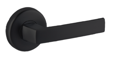 ASSA ABLOY MALTA VELOCITY 63MM ROSE ROSE PASSAGE ,PRIVACY & DUMMY HALF SET MATT BLACK
