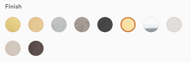 Iver Sarlat Centre Door Knob Polished Brass & Satin Nickel