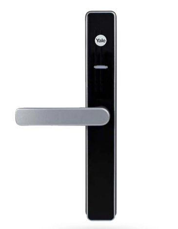 YALE UNITY SECURITY SCREEN DOOR LOCK SILVER