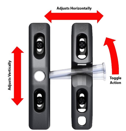 D&D Technologies DD TECH TOGGLE LATCH BLACK
