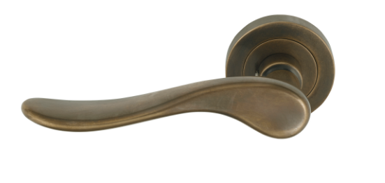 Windsor Premium NZ Haven 52mm Round Rose Lever Set Price Per Pair Available in 13 Colours