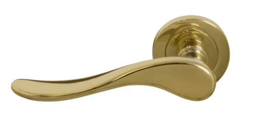 Windsor Premium NZ Haven 52mm Round Rose Lever Set Price Per Pair Available in 13 Colours