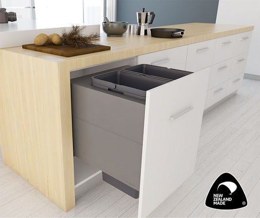 Tanova LEGRABOX F Drawer Insert Frame and Buckets for 600mm Cabinets White and Charcoal