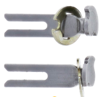 Carbine Australia Carbine 35mm - 57mm Extended Tailpiece for Double Cylinder Deadbolt Silver
