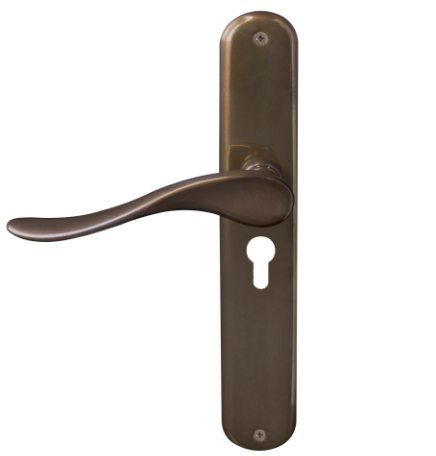 Windsor Premium NZ Haven Oval Longplate E48 Keyhole Price Per Pair - Available in 13 Colours