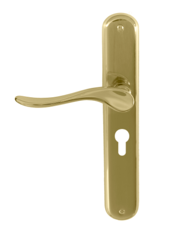 Windsor Premium NZ Haven Oval Longplate E48 Keyhole Price Per Pair - Available in 13 Colours