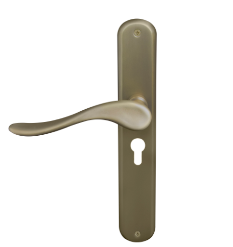 Windsor Premium NZ Haven Oval Longplate E48 Keyhole Price Per Pair - Available in 13 Colours