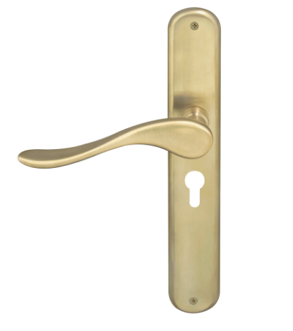 Windsor Premium NZ Haven Oval Longplate E48 Keyhole Price Per Pair - Available in 13 Colours