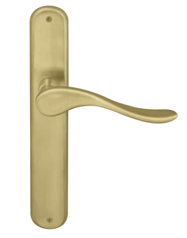 Windsor Premium NZ Haven Longplate Oval Dummy Lever - Left Hand Available in 13 Colours