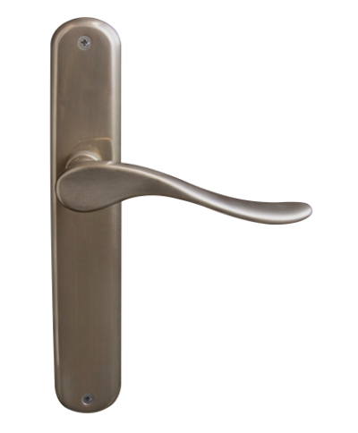 Windsor Premium NZ Haven Longplate Oval Dummy Lever - Left Hand Available in 13 Colours