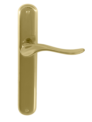 Windsor Premium NZ Haven Longplate Oval Dummy Lever - Left Hand Available in 13 Colours