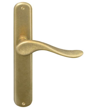 Windsor Premium NZ Haven Longplate Oval Dummy Lever - Left Hand Available in 13 Colours