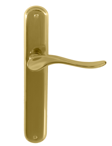 Windsor Premium NZ Haven Longplate Oval Dummy Lever - Left Hand Available in 13 Colours