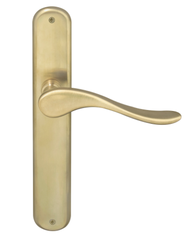 Windsor Premium NZ Haven Longplate Oval Dummy Lever - Left Hand Available in 13 Colours