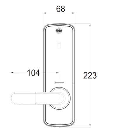 YALE UNITY ENTRANCE LOCK SILVER