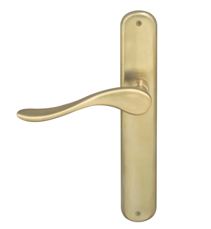 Windsor Premium NZ Haven Longplate Oval Dummy Lever -Right Hand Available in 13 Colours