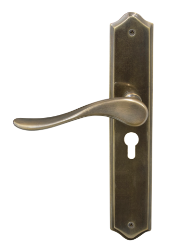 Windsor Premium NZ Haven Traditional Longplate E48 Keyhole Price Per Pair - Available in 13 Colours