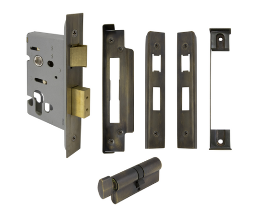 Windsor Premium NZ Lock Kit Euro Rebated (1114+1105+1148) - Available In 12 Colours