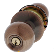 Carbine Australia Aintree Passage Set - Key Outside Button in Locks Outside 60/70mm Backset  Passage & Entrance Available in 3 Colours : Copper Bronze ,Polished Brass & Antique Brass
